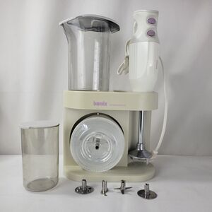 Vintage Bamix Hand Held Blender Immersion Mixer M133 Round Blade Swiss Made